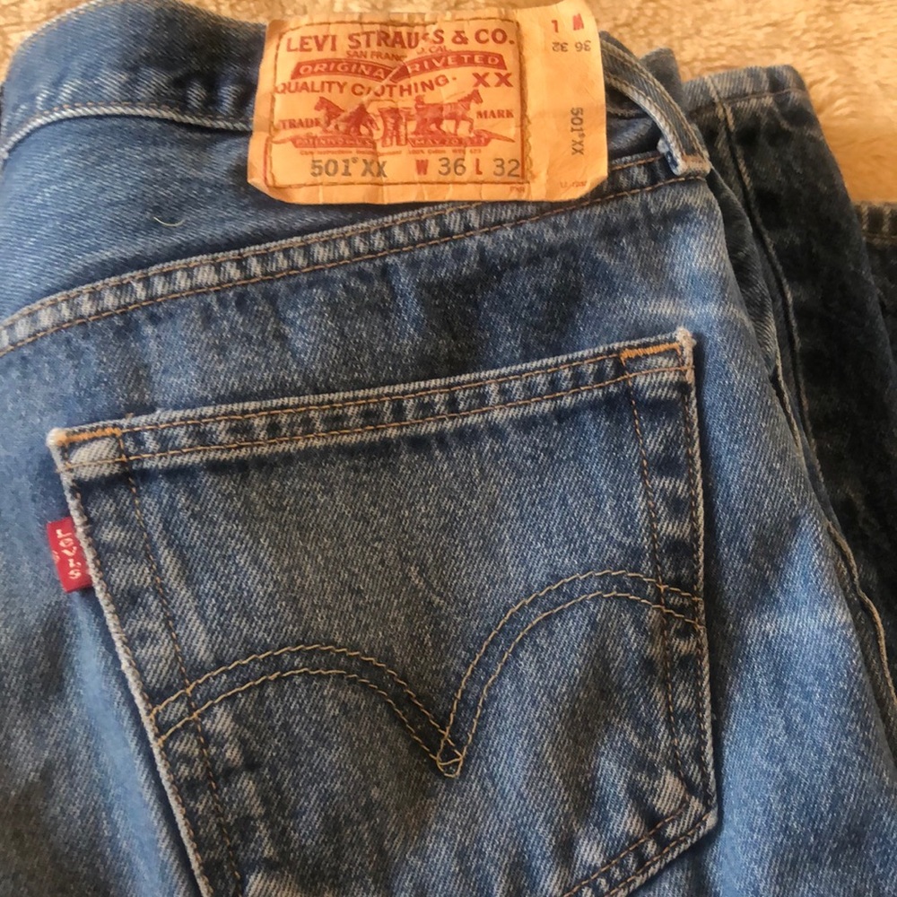 Levi’s 501XX  button fly jeans p2854